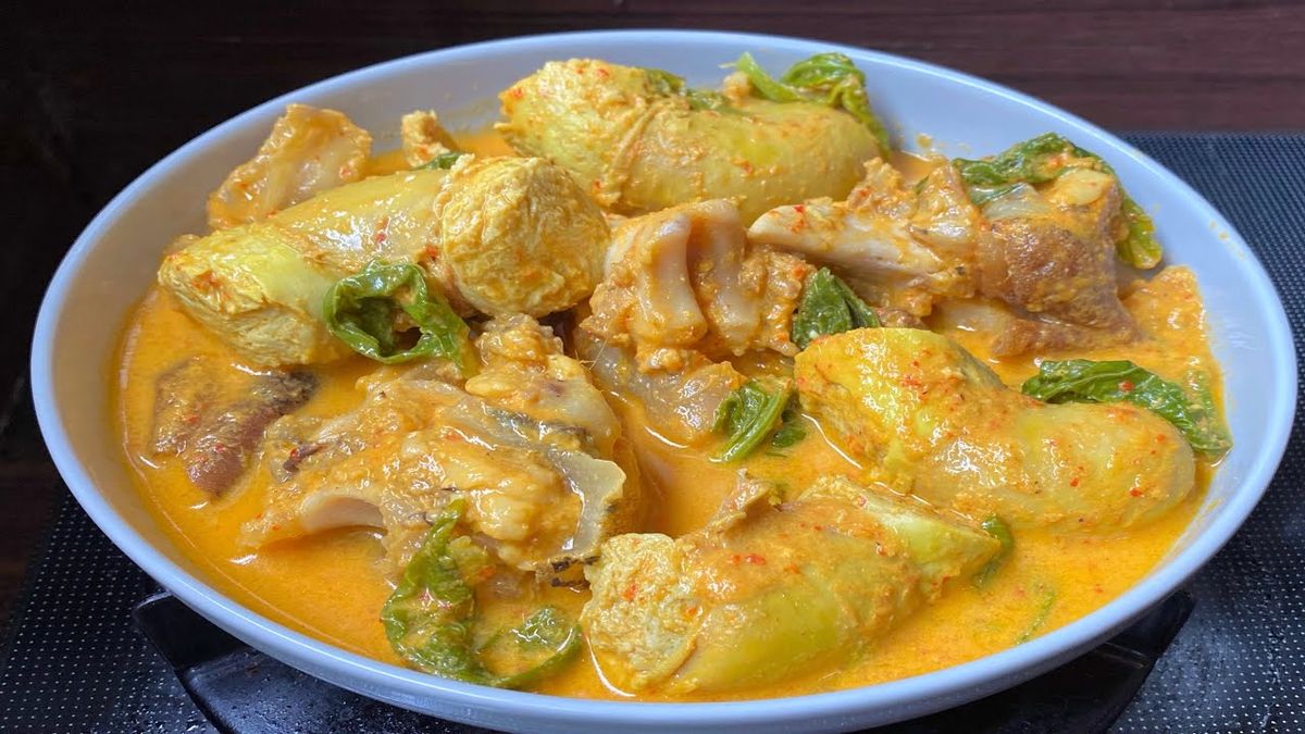 Ilustrasi Gulai Tambusu Padang